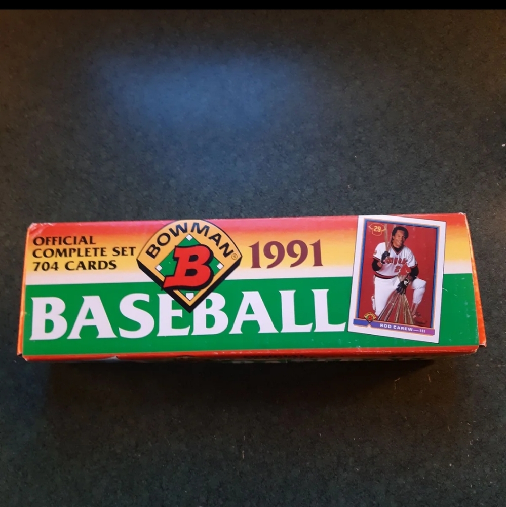 1991 Bowman Baseball card collection